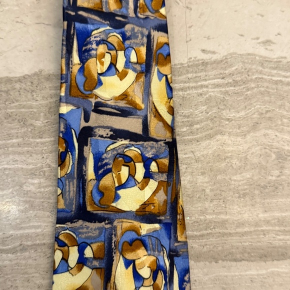 ArtSmart Silk Tie from the Marina Picasso Collection Long / Tall 66" - Picture 10 of 10